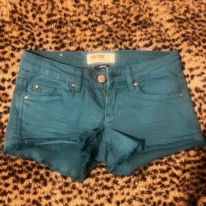 vintage y2k 2000s garage low-rise micro denim jean short
